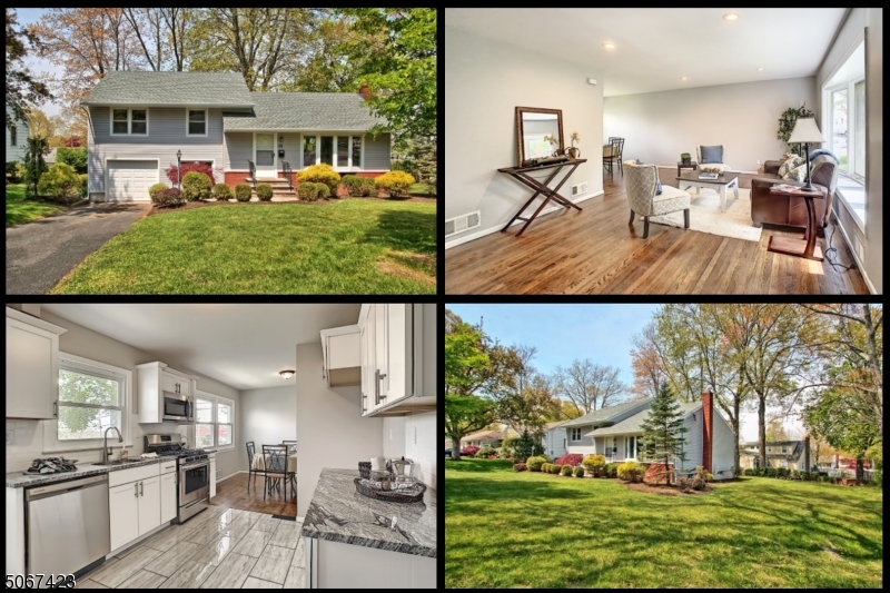 Don't miss a chance for this Madison remodeled, split level. The work is already done for you. You ll love the newly refinished hardwood floors throughout. The Kitchen is brand new with custom, white cabinets, granite counters, and stainless appliances, complete with pantry. The lower level features a brand new full bath and laundry area as well as a den and the large unfinished basement is waiting for your ideas. All of this and a nice level yard, corner location, and just 1 mile to train and downtown.