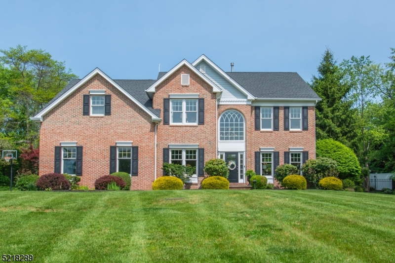 **OH 5/21 CANCELLED**Stunningly beautiful, inside and out! Tremendous curb appeal with professional landscaping leads to tasteful two-story entry foyer with extensive moldings and hickory flooring. Beyond lies double door entry to library/office, formal living and dining rooms, incredible eat-in chef's kitchen featuring coffered shiplap ceiling with recessed and pendant lighting, soapstone island and granite surround countertops, Bosch induction electric cooktop range, Bosch microwave, double Bosch electric wall ovens, Sub-Zero refrigerator/freezer, walk-in pantry and triple window overlooking fantastic backyard. Kitchen is open to family room with vaulted beamed ceiling, 2nd staircase, gas fireplace and dual French doors to deck. The 1st floor also has powder room and mudroom with built-ins. 2nd floor offers primary suite with sitting area, completely outfitted walk-in closet and luxurious bath with radiant heat, dual vanity with quartz countertops, water closet, stall shower and jetted free-standing tub. 3 additional spacious BRs and remodeled main bath complete the second floor. Basement is finished with rec-room, game room and office, as well as ample storage shelving in unfinished portion. Backyard is an entertainer's dream! Aluminum fencing surrounds heated in-ground pool, gazebo bar with built-in grill and beverage refrigerator, Timbertek deck, pool patio surround, outdoor lighting, outdoor shower shed and so much more. See photos, list of upgrades in media.