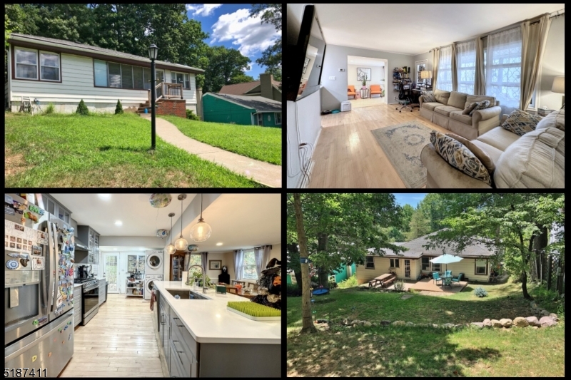 This remodeled White Meadow Lake Ranch has what you are looking for! New Kitchen, Hardwood Floors, enclosed front porch, yard, and the beach and athletic fields are practically around the corner. The basement offers great storage and laundry is just off the kitchen. All of this plus gas heat, dining room, open floor plan, central air and more. Dogs ok.