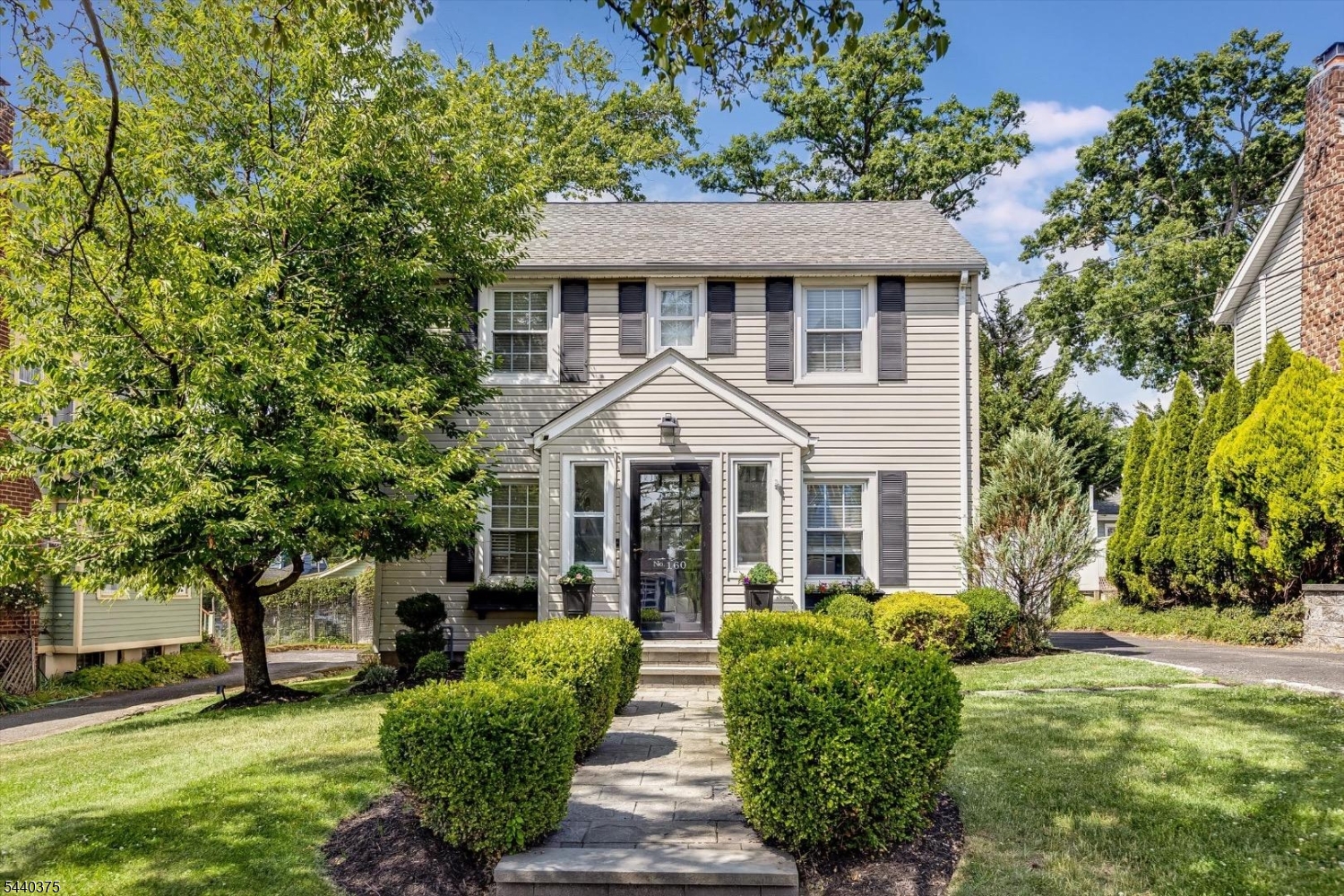 Welcome home to this beautifully updated 4-bedroom, 2.5-bath center hall Colonial in the heart of Verona, where timeless charm meets modern living. A welcoming foyer sets the tone and opens to elegant formal living and dining spaces that flow effortlessly from room to room, creating the perfect setting for both everyday living and entertaining.At the heart of the home is a thoughtfully renovated kitchen featuring stylish finishes and quality upgrades, designed to accommodate everything from busy weekday mornings to memorable gatherings. Hardwood floors run throughout the home, adding warmth and character, while updated bathrooms provide a fresh, contemporary feel.Upstairs, generously sized bedrooms offer comfortable retreats for everyone, including a serene primary suite complete with an updated en-suite bath. The versatile floor plan provides ample space to live, work, and relax.Step outside to enjoy the outdoor space, ideal for entertaining, play, or simply unwinding. The detached, finished two-car garage offers endless possibilities whether used for parking, storage, a home gym, workshop, or additional entertaining space.Ideally located close to Verona's top-rated schools, parks, downtown shops, restaurants, and NYC transportation, this exceptional home offers the perfect blend of comfort, convenience, and community. Don't miss the opportunity to make it yours.