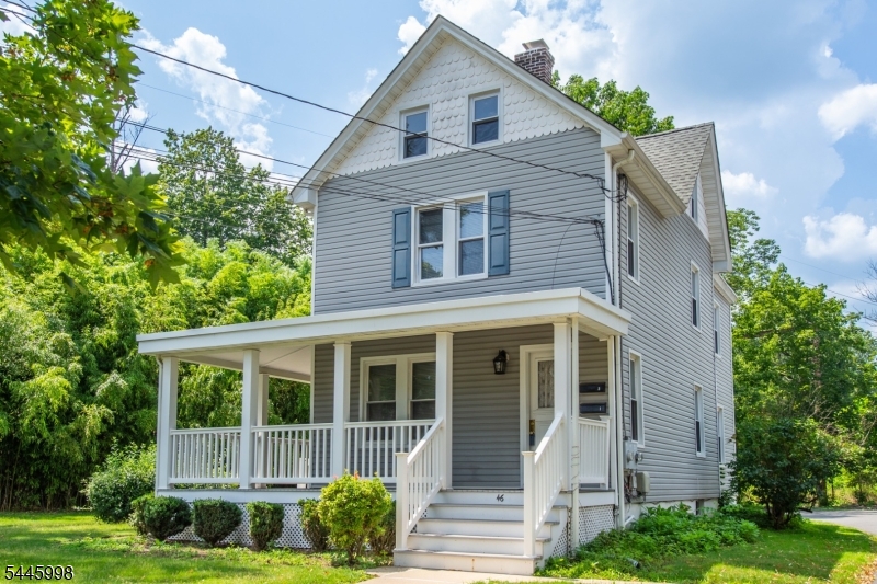 Fantastic location with a welcoming wraparound porch! This charming first-floor unit offers 1 bedroom, 1 full bath, an eat-in kitchen, a spacious living room, and a washer & dryer in the basement. Ideally situated just minutes from vibrant downtown, the train station, schools, the town pool, shopping, and restaurants, offering both convenience and an easy lifestyle.