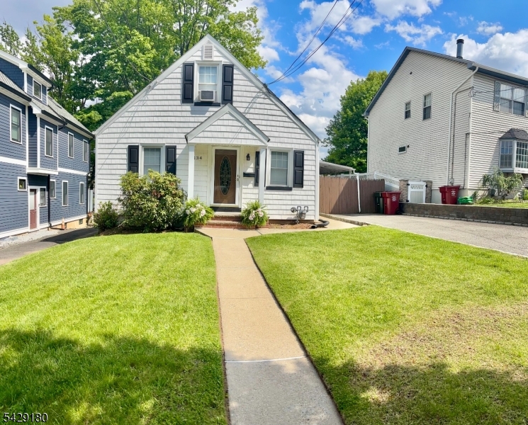 Great opportunity to own this well-kept 4-bedroom in the Spring Gardens section of Nutley, 1 full bath home located on a quiet residential dead-end street.  This home features living room, 2 bedrooms and a full bath on the first floor and eat in kitchen with sliding doors out to a covered car port for outside entertaining and relaxation along with a fenced in yard with an above ground pool. for summer fun.  The 2nd floor feature 2 bedrooms and the basement with a laundry room, sink and high ceiling offers endless possibilities.  Home is being sold as is.. This home has great potential to renovate, upsize and expand and is close to NYC transportation . Close to Clifton Commons, shopping, parks, restaurants and access to major highways including Garden State parkway, Rt 3 and Rt 21.   Don't let this one pass you by.       Motivated seller