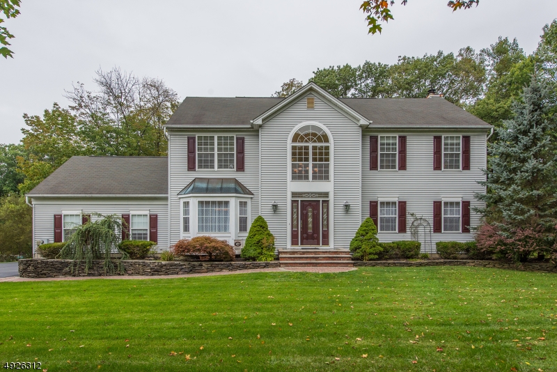 Enjoy Long Valley School District and desirable mountain location! This 4 bed 2.5 bath colonial comes complete with public utilities, central air, generator hook up and a spacious finished basement. Updated bathrooms and kitchen with walk in pantry, tile flooring, granite counter tops and stainless steal appliances. Recessed lighting throughout, moldings, hardwood floors, newer carpet in FR/LR, gas fireplace, new Pella Front Door. New Pella sliding door leads to low maintenance composite deck which oversees excellent backyard perfect for entertaining. Double doors lead to master bedroom with tray ceilings and brand new master bath. 2 car garage with plenty of extra parking. Don't miss this opportunity!