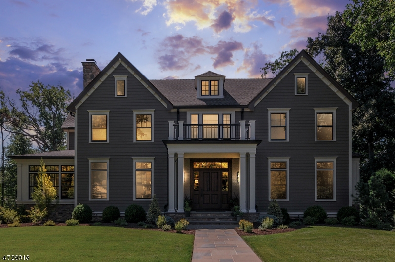 Nominated as one of the top 3 finalists for the BEST NEW HOME in the highest price category at NJ Builders Assoc. Recipient of 2 Awards: Best Kitchen & Best Master bath in Highest price category. Sophisticated NEW Sun-drenched CUSTOM Colonial on beautiful level, 255 ft deep, private .61 acre property is in a league by itself. Transitional millwork & extraordinary architecture, combined with charm, elegance & attention to details make this the best new home on market. Award wining stunning kit has high-end appliances, large wood counter, custom cabinets & lighting. Large patio & amazing large level back yard. No amenity spared including whole house generator.