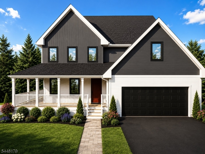 Build the home you've always imagined - with time remaining to choose your exterior color design. This striking new-construction residence blends showstopping modern farmhouse curb appeal with an expansive, open-concept interior thoughtfully designed for today's lifestyle.Offering approximately 3,180 sq ft across two levels, this exceptional home features an attached two-car garage and an inviting covered porch that wraps around to the backyard, creating the perfect setting for morning coffee, outdoor dining, and relaxed entertaining. Inside, natural light and an effortless flow connect the kitchen, dining area, and living room. The first floor also includes a mudroom, laundry room, pantry, full bath, and flexible office/guest room - ideal for working from home or hosting overnight visitors.Upstairs, the spacious primary suite offers a full bath and walk-in closet. Three additional bedrooms are complemented by a Jack-and-Jill bath and with an additional third full bath in the hall, providing comfort and convenience for all.Dramatic gables, contrasting siding, black-framed windows, and timeless architectural details create unforgettable curb appeal. Architectural, engineering, design-build, and construction-management services are coordinated to streamline the process. To be built by the experienced team at Tri State Contracting/James Michael Customs, this home is backed by more than 40 years of construction-industry experience and a commitment to quality craftsmanship.