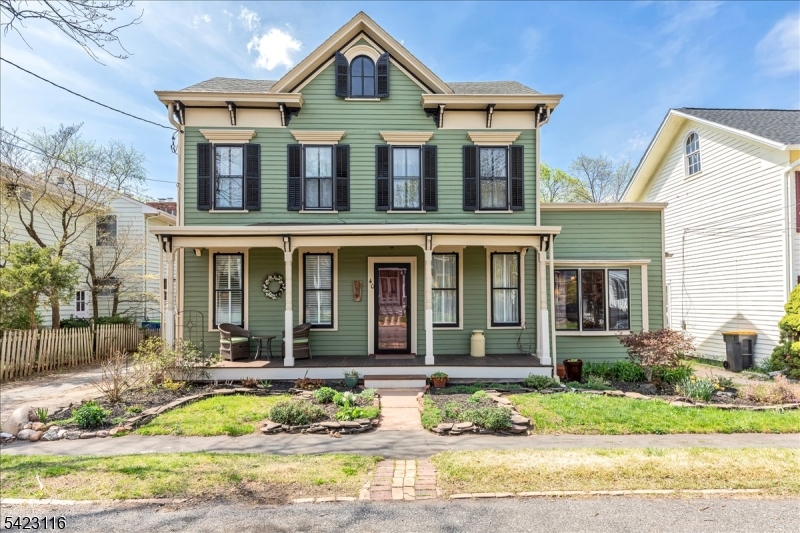 Located in the highly coveted Historic Hamlet Village of East Millstone, this Charming Colonial with a rocking-chair Front Porch blending old world architectural character with numerous modern updates consists of updated eat-in Kitchen with granite counters, wood cabinetry. glass tiled backsplash and stainless-steel appliances. Features include refinished beautiful pumpkin-pine floors, updated Bathrooms, newer Roof, fresh interior/exterior paint, moldings, classic built-ins, full walkout Basement and spacious walk-up Attic with ample storage. Paver Stone Patio with Jacuzzi hot tub & fenced-in Backyard perfect for Outdoor Entertaining. A move-in-ready blend of period character and modern comfort, ready to welcome its next owner.