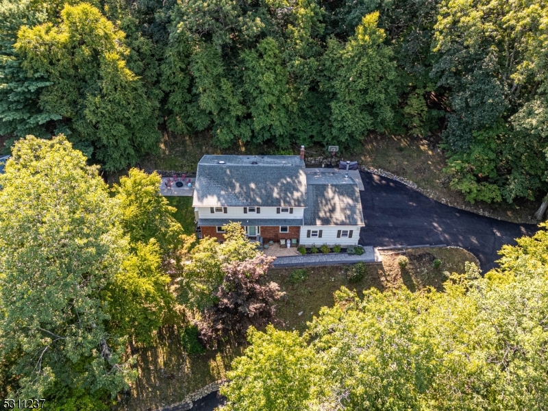 This Spectacular & Beautifully Appointed Center Hall Colonial is nestled in the desirable Bald Hill / Kitchell Section of Denville on a quiet cul-de-sac. Picture Perfect Neighborhood & Tree Lined Streets with curbs. Flowing, classic layout great for entertaining. Foyer welcomes you in and is bookended by formal living room & dining. Both boasting gorgeous finishes- moldings & wainscoting. Cozy yet bright office space overlooks the backyard.  Modern kitchen w/granite counters, tile backsplash, center island, SS appliances. Large family room w/wood burning fireplace. Convenient powder room & laundry/mudroom. Gorgeous bamboo HW flooring throughout w/moldings. High hat lighting. Upstairs 4 large bedrooms and 2 full baths - including a primary suite w/ stall shower. Finished basement- bonus living w/rec room, 2nd kitchen area, office (currently used as a bedroom) & full bath. Partially unfinished for storage & workshop. Large 2 car garage provides even more storage. Parking for 10. New high efficiency boiler- 4 zone heating. Nice and expansive patio! Backyard offers a ton of privacy, backed against half an acre of wooded area. Situated in a great location with easy access to all life's conveniences- close proximity to NYC-Direct train station, bus stops, shopping & parks. Enjoy bustling Dwtn Denville, Morristown, Boonton or choose to visit historic Mt Tabor. EZ access to major hwys, mass transit & top-rated schools.