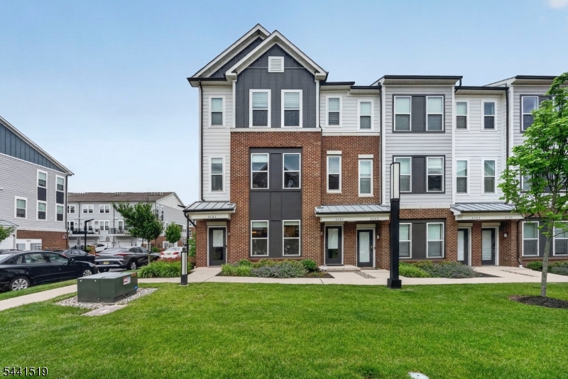 Welcome to this beautifully upgraded 2-bedroom, 3 full bathroom townhome built in 2022, located in the highly sought-after Townhomes at Vermella. Offering approximately 1,238 sq ft of thoughtfully designed living space, this newer construction home combines modern finishes, low-maintenance living, and a highly functional layout. The open-concept main level features hardwood floors and recessed lighting throughout, creating a bright and inviting atmosphere. The stylish kitchen is appointed with crisp white cabinetry, quartz countertops, ample storage, and flows seamlessly into the living and dining areas, perfect for entertaining or everyday living. The spacious primary suite offers a private en-suite bath and generous closet space, while the second bedroom is complemented by an additional full bathroom. A third full bathroom provides added flexibility for guests, or extended living needs. Enjoy the benefits of newer construction and access to Vermella's exceptional amenities, including a resort-style pool, fitness center, clubhouse, and beautifully landscaped common areas. Conveniently located near shopping, dining, major highways, and NYC transportation, including a nearby train station, this home offers the perfect blend of style, comfort, and convenience. Move right in and experience modern townhome living at its finest.