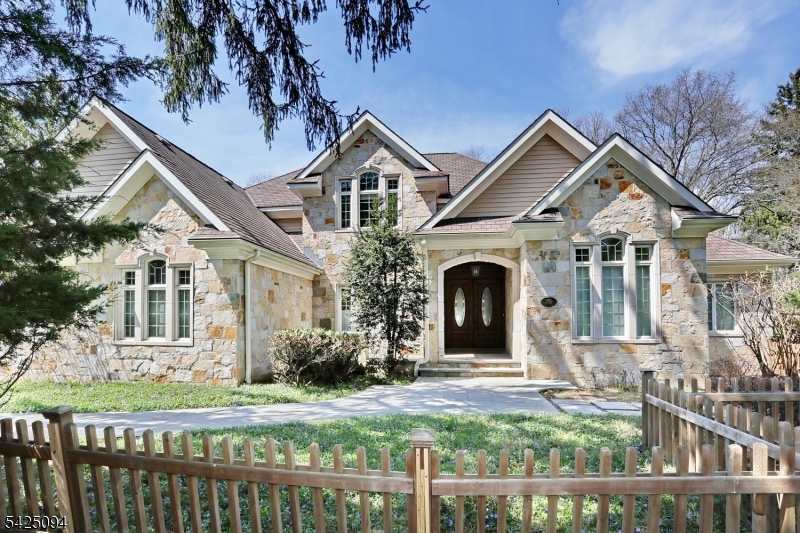 Breathtaking!!! Dramatic Entry Foyer with Bridal Staircase, Living Room/fireplace w/French Doors to Stately Bluestone Patio, Banquet-size Dining Room, Phenomenal Kitchen w/High-End Appliances,2 Sub-Zero Refrigerator/Freezers, Center Island, Walk-in Pantry + Separate Dining Area open to Family Rm w/Tray Ceiling, Gas Fireplace, French Doors to Patio. Laundry Room, Powder Rm and Door to 4-Car Garage, French Doors to Beautiful Office, 1st Floor Primary BR Suite, 2 Walk-in Closets, Nursery/Office and Full Bath w/Whirlpool Tub and Steam Shower. 2nd Floor offers another Primary Bedroom w/Full Bath, and 2 Additional Spacious Bedrooms w/Jack and Jill Bath. Enormous Basement w/High Ceilings. The House Features: Hardie Plank and Stone Exterior, Multi-Zone Heat and A/C, Exquisite Custom Moldings, Inlay and Oak Hardwood Flooring Both Floors, Multiple Storage Areas, Speaker System and so Much More! Be Amazed!