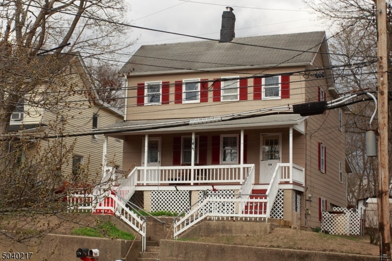 This multi-family property presents a great opportunity for both investors and owner-occupants. Town recognized, 2 family property with 2 beds, 1 bath and laundry in each unit. Off street parking, a fenced in shared backyard and rocking chair front porch. Just one block to Lake Musconetcong and 0.5 miles to Netcong NJ Transit train station. Conveniently located just moments from both Stanhope's Main Street and Netcong's Main Street, with access to restaurants, grocery and entertainment. Easy access to Rt 80, Rt 206 and Rt 46. Cameras on premises. Sqft approx and per tax records.