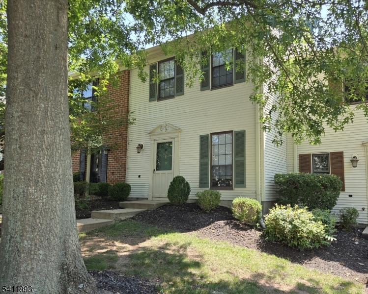 Great townhouse in an excellent location, ready to be your next home. Available July 1, it will be professional painted and cleaned before move-in. The upper level features two bedrooms, each with its own full bath, along with a laundry area equipped with a full-size washer and dryer. The main floor offers an open-concept living and dining room, a convenient powder room, and a kitchen with a gas range, dishwasher, and refrigerator. Sliding doors from the living room open to a semi-private backyard area. You'll have one assigned parking space plus plenty of shared unassigned parking. The community includes a pool, tennis courts, and sidewalks ideal for strolling. The location is close to shopping, dining, highly rated schools, NJ Transit train service, and major routes including 287, 22, and 78. Income verification and credit required, tenant pays first $100 of each repair.