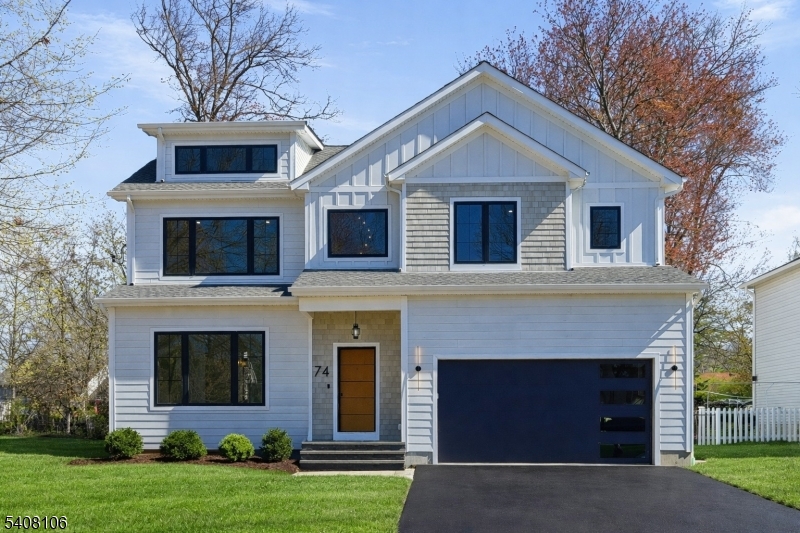 Set on a beautiful flat property in one of Livingston's most desirable neighborhoods, this exceptional new construction home offers the space, layout, & character today's buyers are looking for. A dramatic 2-story foyer creates an immediate sense of scale, leading into formal living & dining rooms and a stunning 2-story family room w/ a stone-clad fireplace, custom wood accents, and designer black windows that bring in incredible natural light & warmth. The chef's kitchen is both functional and thoughtfully designed, featuring custom cabinetry, a large center island, & dual built-in pantry closets, along with a bright breakfast area overlooking a spacious, flat backyard ideal for everyday living & entertaining. The first floor is completed by a guest bedroom, full bath, mudroom, & direct access to the patio. Upstairs, the primary suite offers a true retreat with separate his-and-her walk-in closets and a spa-like bath with soaking tub, double vanity, & stall shower. Three additional bedrooms include one en-suite, along with a full hall bath & convenient second-floor laundry.The finished basement adds incredible flexibility w/ a large recreation room, bedroom with walk-in closet, full bath, & ample storage - perfect for guests, a home office, or gym. Located just a short distance to top-rated Livingston schools, this home combines luxury, functionality, & a level of design detail rarely found in new construction - backed by a 10-year builder's warranty for added peace of mind.