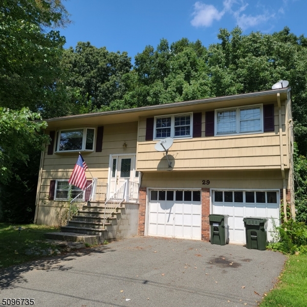 SUPERIOR LOCATION!! BACKS UP TO PRIVATE WOODS WITH STREAM, LARGE DECK AND PATIO TO ENJOY AND ENTERTAIN. TOTALLY UPDATED KITCHEN, NEWER APPLIANCES, HARDWOOD FLOORING. 4 BEDROOMS. LEVEL PROPERTY WITH 2 CAR HEATED AND AIR CONDITIONED GARAGE. VERY EASY ACCESS TO LOCAL SHOPPING, HIGHWAYS 46, 206, 80, 10.. ALSO AVAILABLE FOR SALE.