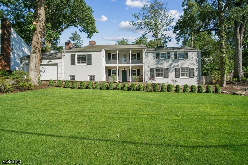 Stunning 5 bedroom Colonial set on 0.58 acres of beautifully landscaped property on a quiet cul de sac with totally updated heated pool & pool house with kitchenette, full bath & living room for year round enjoyment! You'll love the bright gourmet eat-in kitchen, with easy access from sliders to the brick patio & park-like backyard, perfect for al fresco dining & effortless entertaining. The gourmet eat-in kitchen has great natural light & top of the line appliances including KitchenAid induction cooktop, double ovens, refrigerator /freezer, wine fridge & pantry. Convenient 1st level laundry room. Easy access through the mudroom to attached 2 car garage. Dining room is sun-soaked from large bay window & flows into the family room w/ vaulted ceiling & walls of windows & doors overlooking the backyard. Huge living room features a wood-burning FP & new Marvin window. There is a 1st level in-law suite w/ WIC & en suite bath. Ideal floor plan w/ great natural light, as it's south in the back of the house, and stunning views of the park-like backyard. 2nd level has a luxurious Primary bedroom w/ 2 WICs & spa-like bath w/ soaking tub & shower. 3 more bedrooms, and full bath & powder room complete the 2nd level. Lower level is beautifully finished w/ recreation room & game room. The pool house has a kitchenette, full bath & living room/office and leads out to the pool deck. Amenities include a new Generac generator, new HVAC, LED lighting throughout, & totally upgraded pool in 2022.