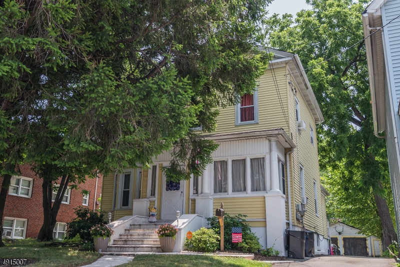 Fantastic investor or owner occupant opportunity near trains, shopping and restaurants!  Just minutes from downtown Cranford and all it has to offer.  Over/under type two family home with all public utilities with large two car garage and ample additional on site parking.  Both units are move in ready and unit two has a market rent lease in place currently.  Don't wait on this one!!