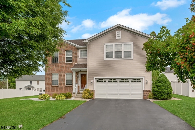 This stunning 3,072 sq ft Carrington Model in sought-after Washington Meadows is the largest model in the community. Featuring gleaming hardwood floors on the first floor, an open floor plan, and loads of natural light. The home offers 4 bedrooms plus a game room, family room with fireplace, eat-in kitchen with large pantry, living/dining combo, home office, laundry, and 2 full + 2 half baths. Every bedroom includes a walk-in closet, with the master suite featuring two walk-in closets and a cathedral ceiling. The master bath has been beautifully renovated with a soaking tub and custom glass shower. Additional highlights include a finished basement, new HVAC, new water heater, and epoxy garage floors. Outside, enjoy a paver patio, lawn with sprinklers, and a picturesque gazebo - perfect for entertaining. Nestled in a quiet neighborhood that is highly convenient for walking and running, with easy access to major highways. The most scenic part of Washington Boro, Roaring Rock Park, is just 5 minutes away.
