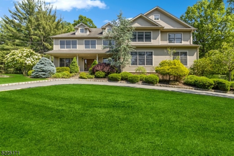 PRESTIGIOUS CHESTNUT HILL Custom-Built Center-Hall COLONIAL with PERFECT Multi-Generational Layout!  BOASTING Over 4200+ Sq ft of LIVING space this 5 Bed + 4.2 Bath was built in 2011 and sits on over 1/2 Acre of LUSH Property. Welcoming FRONT PORCH leads into a GRAND 2-story FOYER with EASY FLOW into Formal Living Room & EAT-IN Kitchen. BRIGHT Kitchen w/Large Center Island/Breakfast Bar, SS Appliances, Butler Pantry and Slider leading to DECK and POOLABLE backyard . 1st Floor includes Formal Dining Room , Family Room & Nice sized BEDROOM EN-Suite w/FULL bathroom. The 2nd floor houses a 950+ sq ft Master En-Suite complete w/Sitting Room, 2 Walk-In Closets & Spacious Spa Bathroom w/Jetted Tub & Stall Shower and 3 add'l EN-Suite Bedrooms and Laundry Room.  FINISHED 1000 + sq ft  WALK OUT basement includes a REC ROOM with SLIDER to STONE PATIO, powder room,3 car garage entrance and HUGE Mudroom. MOVE RIGHT IN and ENJOY LIFE in LIVINGSTON!