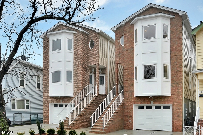 2 bdrm, 2 bath apt w all sunny rooms. Private in-unit laundry room. Balcony off master bdrm. Central A/C, stainless steel appliances. Walk to Path, close to park & school. One car parking included.