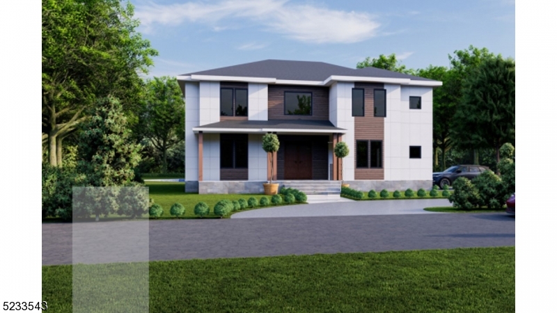 Brand New Construction by NJGCBCORP, a leader in Modern Architecture and Design.   This Masterpiece of Contemporary Design will WOW you with Sleek Finishes, Clean Lines and an Elegant Style.    A Custom Smart Home with 4,600sq ft of livable space offering  Floor to Ceiling Windows, Modern Staircases and High-End Finishes.  Formal Living Rm, Dining Rm, Large Family Room w/Gas FP and Sliders leading to Stone Patio.   This High End Kitchen is a Work of Art with SS Appliances, Walk-in Pantry, Custom Cabinetry & Large Center Island w/Quartz Waterfall.   First Floor Guest Suite w/ Bedroom & Full Bath, Mudroom & Powder Room.  A Grand Primary Suite w/ Vaulted Ceilings, Custom WIC's and a Luxurious Spa Bath w/soaking tub, Dual Vanity and Heated Floors - a perfect oasis to relax and unwind.  Three additional large bedrooms, two full baths and Laundry Room complete 2nd Floor. A Finished Walk-out Basement designed for Comfort, Fun and Relaxation with a 6th Bedroom, Full Bath, Media Room w/ soundproofing & speakers, Rec Room & Home Office/Gym. Landscaping package includes Sod, Irrigation System, Paver Patio, Trees and Fence.