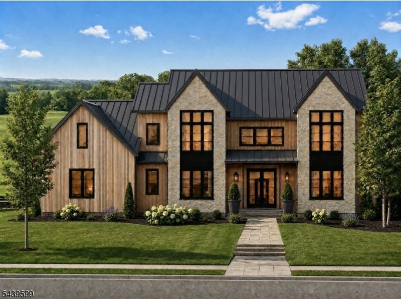 LUXURY NEW CONSTRUCTION -in Boonton Township. Experience sophisticated living in this exceptional three-level new construction located in the highly sought-after enclave of Bristol Ridge. This impressive 5 bedroom, 4.5 bath residence offers expansive finished living space, thoughtful design, and premium craftsmanship throughout.The main level welcomes you with an open, sun-filled foyer leading into a spacious dining area, beautifully designed chef's kitchen, mudroom, and an elegant great room ideal for entertaining. A private study/bedroom with a full bath and a separate powder room complete the first floor, providing versatility for guests or home office use.The second level features four generously sized bedrooms, two  en-suite baths and two bedrooms share a Jack and Jill bath. The luxurious primary suite offers a serene retreat with exceptional space, 2 walk-in closets, and a spa-inspired bathroom.The unfinished lower level is plumbed in with a full bath, creating the perfect space for extended living, wellness, and entertainment.This home provides an extraordinary amount of space for today's lifestyle needs, and there is still time to meet with the architect/builder to personalize select finishes.Renderings, floor plans, and images are for illustration purposes only. Builder reserves the right to make changes. Built to suit.
