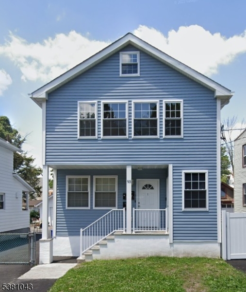Fully renovated multifamily opportunity perfect for both investors and owner occupants. Renovated in 2022, this impressive property features two spacious units, each offering 2 bedrooms and 2 full bathrooms with modern layouts, updated finishes, and comfortable living spaces throughout.The fully finished basement with an additional full bathroom provides endless possibilities for extended living, recreation space, home office setup, or added storage. Major upgrades include a newer roof, updated HVAC system, new flooring, and an energy efficient solar powered electrical system designed for long term value and lower utility costs.Outside, enjoy a detached 2 car garage and additional driveway parking. Conveniently located near public transportation, shopping, schools, parks, major highways, Newark, and direct access to New York City transportation.Whether you are looking to live in one unit and collect rental income or expand your investment portfolio, 93 Howard Street delivers modern updates, strong functionality, and excellent income potential