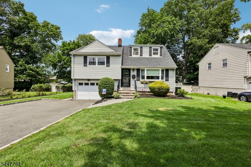 Move right into this beautifully renovated and meticulously maintained 3 bedroom, 2.5 bath, split-level home, nestled on a quiet, highly desirable dead-end street offering minimal traffic, added privacy, and a peaceful neighborhood setting. The stunning eat-in kitchen features a freestanding island with breakfast bar, granite countertops, spacious pantry, and premium GE Cafe appliances, including a double oven and 6-burner cooktop, perfect for everyday living and effortless entertaining.  The sun-filled main level offers a bright and inviting living room, a formal dining room, and fully accessible full bath with walk-in shower. Upstairs, the spacious primary bedroom & two additional bedrooms are complemented by a newly renovated bathroom which showcases stylish, modern finishes and exceptional comfort.  The finished basement expands the living space with a cozy family room/den & separate home office, ideal for today's flexible lifestyle.  Additional highlights include two-zone heating and cooling, newer roof, newer windows, updated insulation, new deck, underground sprinklers, French drains, water-powered sump pump & house alarm system.  Ideally located just minutes from Verona's top-rated schools, parks, restaurants, shopping, convenient NYC transportation and the popular, Verona Community Pool.  This exceptional home truly has it all!   Don't miss this incredible opportunity, schedule your private showing today!