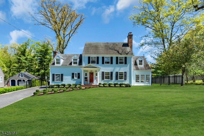 Located on one of the most sought-after addresses in the Heart of Sleepy Hollow. This classic Colonial with an abundance of charm and modern convenience of today's living especially the open concept 20x23 kitchen. Home boasts of 10 rooms, 5 brm, 3 full and 1 half baths, 3 fireplaces. The highlight of this home is a stunning kitchen featuring granite counter tops, center island and a custom breakfast nook, top of the line stainless steel appliances an ideal space for everyday living and effortless entertaining. The living room offers wood burning fireplace custom build-ins, while the formal dining room opens to natural sunlit sunroom and outdoor patio. The large family room, anchored by a stunning stone wood burning fireplace, provides an inviting space for everyday relaxation. A convenient half bath completes the first floor.Second floor features primary bedroom includes en suite bath with steam shower. A second bedroom with an en suite bath is perfect for guests, and three additional bedrooms including one converted into a custom closet share a spacious full bath. Lower level adds even more living space with a decorative fireplace. Central air and a whole house generator provide dependable comfort throughout the seasons. The fenced yard features a lush garden and a charming patio with a built-in grill, along with a storage shed that adds practical outdoor storage. Landscaping virtually enhanced. Sellers $1000 towards front landscaping. Fpl "sold as is"no known issues.