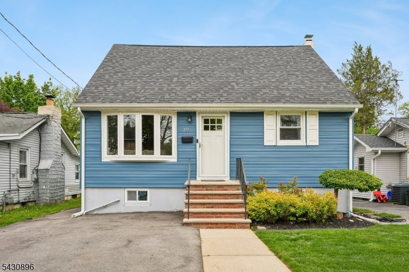 Welcome to this lovely 4-bedroom, 2-bath Cape Cod nestled on a beautiful tree-lined street in Lake Hiawatha section of Parsippany. This charming home features a spacious primary bedroom with a full bath and offers a fully fenced backyard perfect for outdoor enjoyment. Major updates include a 2020 roof, gutters, siding, patio, and fence, along with a 2021 furnace and central air system for added peace of mind. Both bathrooms have been tastefully updated. The dormered second floor provides generously sized bedrooms with great living space. Home comes with a portable (natural gas, propane or gasoline) Generator for emergency use. Washer and dryer are included, along with the table in the basement family room.