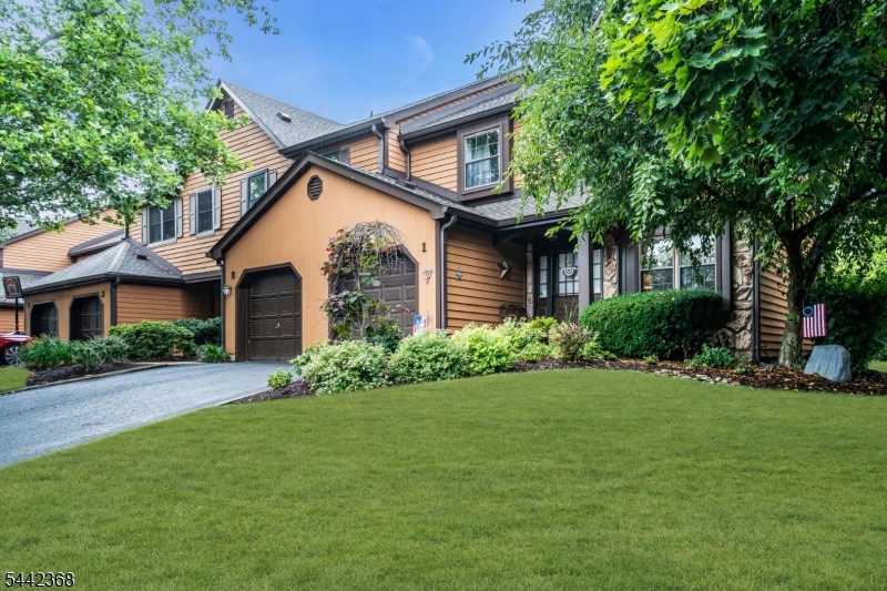 Welcome home to this beautifully maintained end-unit townhouse in desirable Hillsborough! Offering the perfect blend of space, style, and privacy, this home features luxury vinyl plank flooring throughout the main level, a welcoming first-floor den, and a dramatic two-story dining room filled with natural light. The spacious living room is highlighted by a cozy fireplace, creating the perfect gathering space.The remodeled kitchen offers modern finishes and ample cabinetry, while the convenient first-floor laundry room and attached garage add everyday practicality. Upstairs, you'll find a versatile loft area, three generously sized bedrooms, and two full bathrooms, including a spacious primary suite. The finished basement expands your living space with a rec room, exercise room, and plenty of storage. Step outside onto the large rear deck and enjoy peaceful views of the private wooded setting an ideal space for relaxing, entertaining, or enjoying your morning coffee. This exceptional end-unit location offers added privacy and a tranquil backdrop while remaining close to shopping, dining, parks, and major commuter routes. The association replaced the roof about 4 years ago. Don't miss this opportunity to own a spacious townhouse in one of Hillsborough's most sought-after communities!
