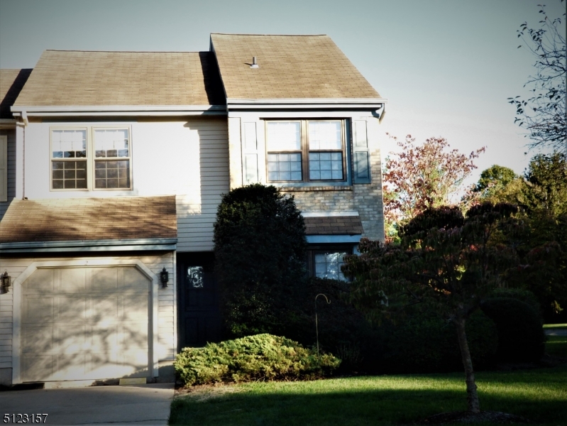 Beautiful End-Unit in desirable Weybridge section of Hillsborough!  3 Bedroom home with private entrance, attached garage and patio.  Large kitchen with ceramic floor, granite counter top and stainless steel appliances.   Hardwood floors throughout foyer, living room and dining room.  Spacious great room has a fireplace and cathedral ceiling.Other features:  Laundry room, 2 full bathrooms, 1 half bathroom, Full unfinished basement with plenty of storage area, 3 car driveway with 1 car garage and additional street parking. The Weybridge community offers a pool, tennis courts, clubhouse and playground.