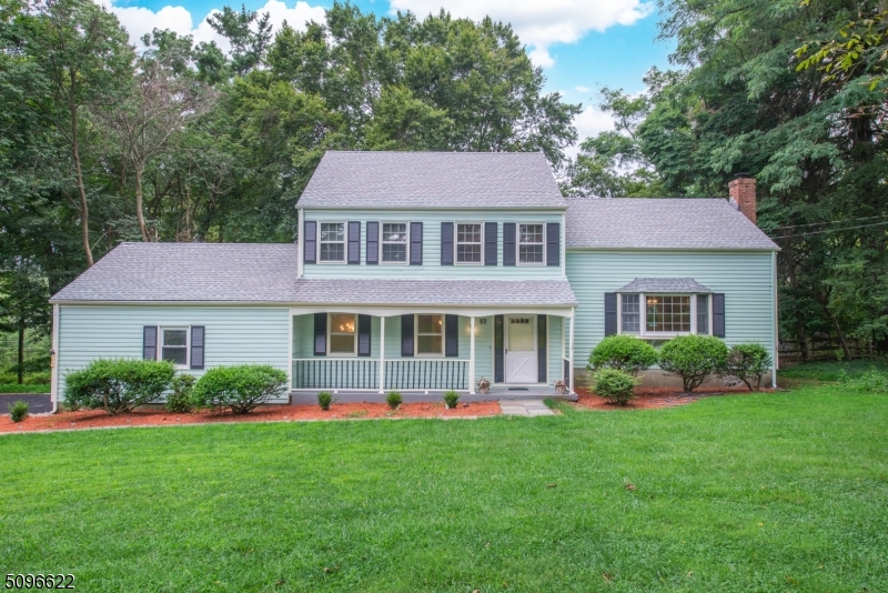 Well maintained split colonial in desirable Butterworth area.  Large yard, freshly painted inside and out, beautiful fully fenced backyard with stone patio. First floor features family room with wood burning fireplace and 5th bedroom/office sliders to patio and 1/2 bath.  Level one features eat-in kitchen, formal dining and living rooms with hardwood flooring - spacious, light and bright!  Upper level offers 4 bedrooms, 2 full baths and pull down attic stairs for ample storage.  Roof 2020, HVAC 2020. Garage is 2 car with apoxy floor.  Fantastic location and opportunity to live in one of Morris Twp.'s most desirable areas.
