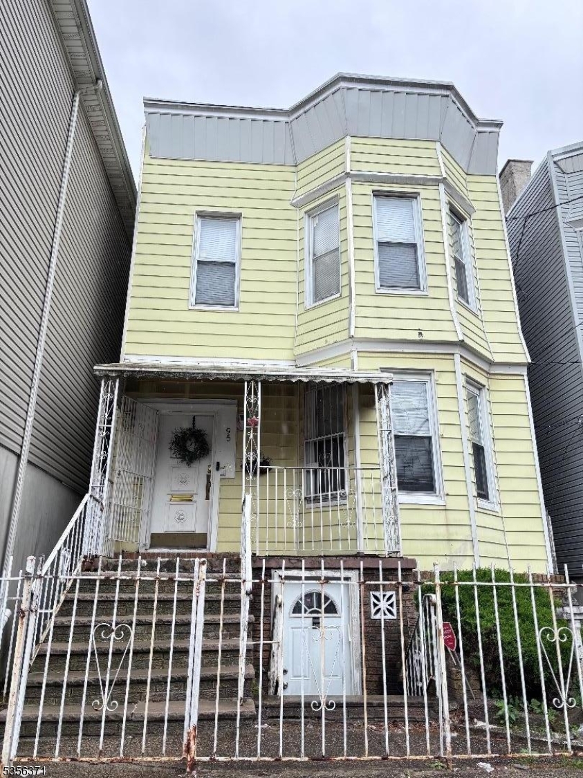 Discover an excellent value-add opportunity in Jersey City! This two-family home at 95 Bidwell Ave offers strong potential for homeowners and investors alike. The first floor features 2 bedrooms, 1 bathroom, a living room, and an eat-in kitchen. The second floor mirrors the layout with 2 bedrooms, 1 bathroom, living room, and kitchen. The home offers solid bones and generous space, and with cosmetic updating it can quickly increase in value and appeal.Perfect for first-time buyers looking to live in one unit and offset the mortgage by renting the other, or for investors seeking a property with long-term upside and strong rental demand. Conveniently located near shopping, dining, transportation, and major highways for easy access to NYC and the surrounding metro area. A smart opportunity to build equity in a desirable Jersey City location. Short sale