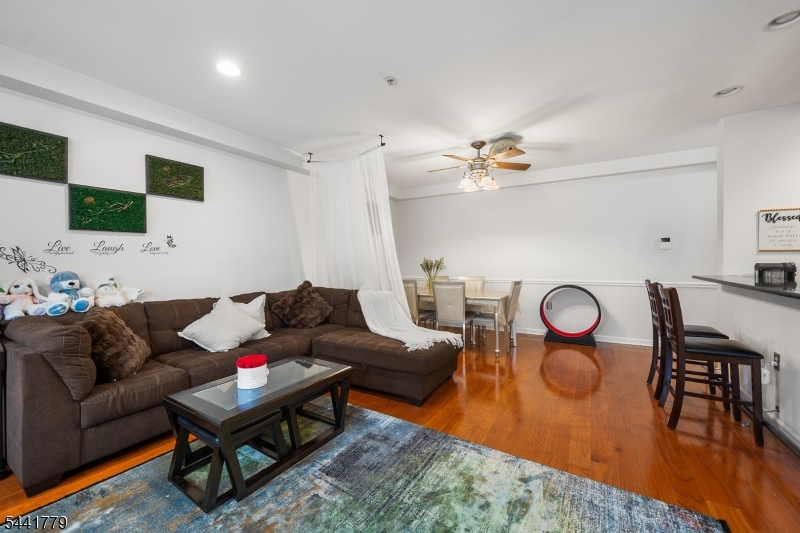 Discover this maintained oversized 1-bedroom condo and exceptional value in a desirable North Bergen location. Featuring an expansive floor plan, stainless-steel appliances, and spacious living and dining areas, this residence offers both style and functionality with an abundance of natural light. Recent updates include a new dishwasher, refrigerator, and LG washer & dryer, along with two recently replaced heating and air conditioning wall units. Additional features include updated blinds, low HOA fees, soaring high ceilings, an open-concept layout, and generous walk-in closet space. Ideally located near a park and lake, with convenient access to multiple bus lines providing easy transportation to New York City. Situated in an elevator building, the unit provides comfort and convenience with easy access to transportation, shopping, restaurants, and NYC. An opportunity to own a spacious, move-in-ready home in a prime location.