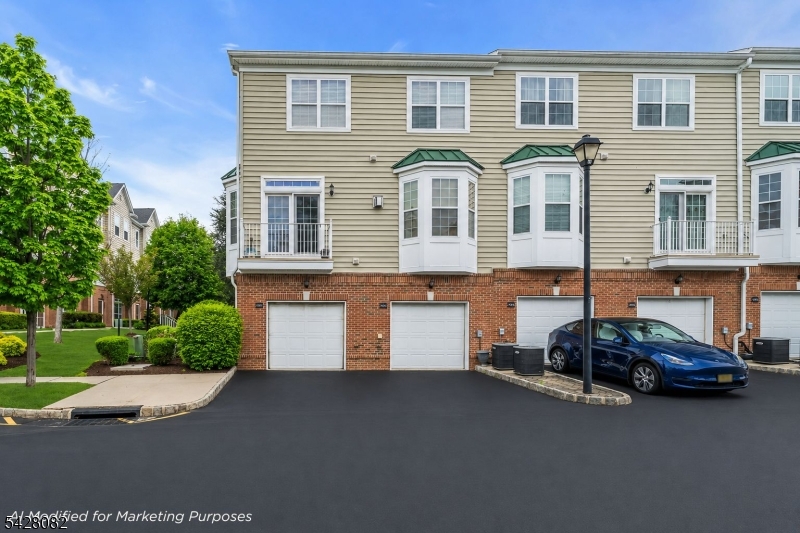 Beautifully maintained 2-bedroom, 3-bath in the highly desirable end unit of the Essex Park community! Built in 2008 and offering approximately 1,400 sq ft, this home features a bright, open layout with wood flooring throughout the main living areas. The spacious living and dining area flows seamlessly into a well-appointed kitchen with ample cabinetry and gas cooking.Upstairs, you'll find generously sized bedrooms, including a primary suite with a private bath and laminate flooring. Additional highlights include central air, natural gas heating, in-unit laundry, and an attached 1-car garage with driveway parking.Enjoy low-maintenance living with HOA amenities including clubhouse, pool, lawn care, snow removal, and exterior maintenance. Pet-friendly community (cats and dogs allowed).Conveniently located near major roadways, shopping, and dining--this move-in ready home offers comfort, convenience, and easy living!