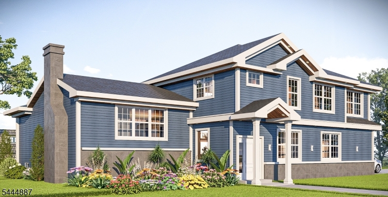 Step into contemporary luxury with this renovated custom split-level home, offering 5 bedrooms, 4.5 baths, and nearly 4,000 sq ft of finished living space across three beautifully designed levels.A sun-filled foyer welcomes you into a spacious sitting room, mudroom, and garage entry. A private bedroom with its own separate entrance and full bath sits just off this level, perfect for guests or a home office.The custom kitchen anchors the home with premium appliances and a walk-in pantry, flowing effortlessly into the dining area and main living room, where a wood-burning fireplace sets the tone with a powder room that completes this level. Step out through the dining room slider down to the paved patio with fire-pit seating area, ideal for evenings outdoors.Upstairs, the primary suite is a retreat of its own, with tray ceilings, a walk-in closet, and a spa-inspired bath featuring a soaking tub, dual vanities, marble tile, and a glass-enclosed shower. Three more bedrooms, including one en-suite, share the level along with a hall bath and second-floor laundry.The fully finished basement offers space for a home gym, media room, or theater, with a hook-up provided for a second washer/dryer for added convenience. Highlights include: a 2-car garage with smart door, tankless water heater, Nest thermostat, smart entrance lock, EV charger outlet, and BBQ gas line. Renderings, floor plans, and images are for illustration purposes only. *Please note taxes are based on prior home*