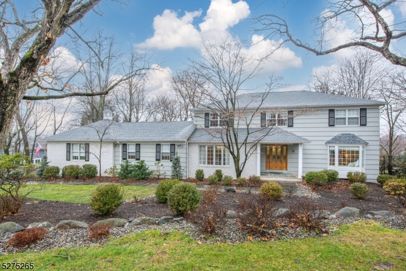The PERFECT UNION of LUXURY Living & the GREAT OUTDOORS in Prestigious RIKER HILL! ELEGANT Custom Colonial with important Kitchen & Family Room ADDITIONS Boasts 3600+ sq ft on LUSH .63 Acres with Gunite IN-GROUND Heated POOL. HUGE Custom 500+ sq ft HIGH CEILING Eat-In Kitchen with Large Center Island, TONS of cabinet storage and SLIDER out to Deck overlooking Private Backyard. Main Level hosts BANQUET Dining Room,  Formal Living room and Warm Family Room with Fireplace and Built-In Wet bar, Guest Powder Room AND a FULL BATH dedicated to Pool use.  Upstairs 750+ Sq Ft Master Suite with 2 Huge outfitted Walk-In-Closets and Full SPA LIKE Skylit Bathroom w/HIGH CEILING. 1300+ Sq Foot Blank Canvas in basement ready to be finished!. Home features a WHOLE HOUSE GENERATOR.  Most CONVENIENT Location: Short Stroll to school, NYC Bus, and House of Worship.THE BEST of LIVINGSTON. Move-in and ENJOY LIFE!