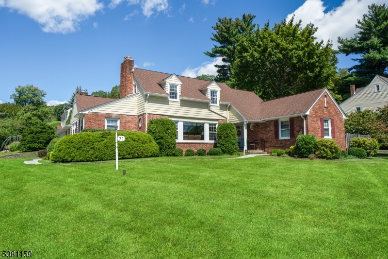 CHARMING, BEAUTIFUL, WELL MAINTAINED, AND LOVED HOME WITH THE INGROUND POOL IS WAITING FOR YOU!!  You will be impressed when you enter this bright and light custom home on a large, double lot on the border of Dover and Randolph (part of the property is in Randolph, taxes and school are Dover).  First floor offers: large living room with built-ins and wood burning fireplace, formal dining room with built-ins, sizeable kitchen with white cabinets, breakfast nook, powder room, in-law suite featuring sitting room/kitchenette, bedroom, and updated full bathroom.  Second floor will invite you with a big primary bedroom, two additional bedrooms, and a bathroom.  Huge basement features family room with fireplace, huge unfinished room, utility room, and storage room.  You will LOVE private backyard " summer paradise with the inground pool, covered and uncovered patio.  Multi zone heating system, central air, two car garage and driveway are off Linwood.  Gas in the street if you want to convert.   JUST MOVE IN!!!