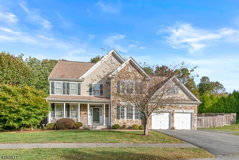 Welcome to this Bright and Spacious 4 Bedroom,  2 1/2 Bath Colonial located in one of Long Valley's most sought after neighborhoods! Enjoy the Level Fenced Lot, Public Utilities and Great Schools!! Popular Open Floor Plan on the First Floor w/Gleaming Hardwood Floors and Neutral Carpet, Gorgeous Eat-In Kitchen w/Corian Countertops, Large Family Room w/Gas Fireplace, Formal Living, Dining Rooms and Dedicated Office. Sliders lead to the Beautiful Stone Patio for Easy Entertaining and the Level 1/2 Acre Fenced Yard which is Unique to the Neighborhood! Upstairs the Master Suite offers Full Bath and Sitting Room, 3 Nice Sized Bedrooms and a 2nd Full Bath. Huge Partially Finished Basement! Enjoy low maintenance Public Utilities, Highly Rated School System, Convenient Location for Commuting and Shopping!!
