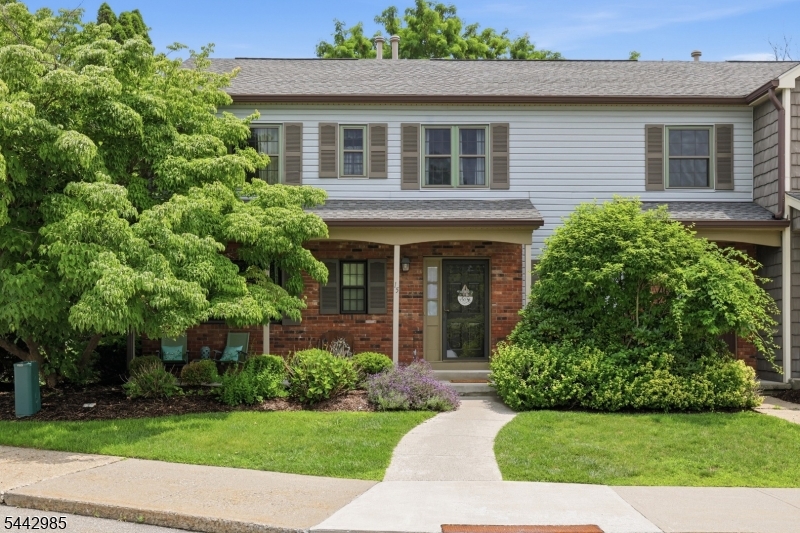 Beautifully maintained townhome nestled in the desirable Panther Valley community. An ideal opportunity for buyers seeking comfort, convenience, and value. This cozy 2 bedroom, 1 and a half bathroom ranch style townhome is an END UNIT. It is located on the first floor with a full, partially finished walk-out basement with vinyl linoleum flooring for additional flexible living space. The basement also has sliders that lets in plenty of natural light and leads to a patio. The kitchen has an extra counter space. The living and dining room have hardwood floors and crown molding. Sliders off the dining room lead to a deck great for enjoying your morning coffee. The half bathroom off the foyer has been updated. There is a stackable washer and dryer are conveniently located on the main floor.  The primary bedroom has crown molding and a walk- in closet. Both the primary bedroom and second bedroom are close to the main bathroom. Panther Valley residents enjoy access to outstanding amenities including 3 swimming pools, tennis courts, BB courts, VB courts, many playgrounds and scenic walking paths. Conveniently situated minutes from Rt. 80. This home offers accessibility to shopping, dining, and daily essentials while still being in a peaceful neighborhood setting. The home is MOVE-IN ready.
