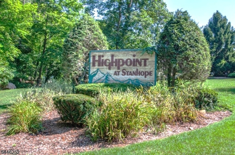A MUST SEE BEAUTIFULLY RENOVATED 1 BEDROOM, 1 FULL BATH UNIT LOCATED IN THIS PRIVATE SETTING OF THIS DESIREABLE HIGH POINT COMMUNITY IN STANHOPE.  This tastefully renovated space is just waiting for you.  Nothing left to do but move in.  some of the many upgrades include luxury vinyl plank flooring,  fully remodeled kitchen with newer appliances and access to your deck. The full bath has also been remodeled.  The bedroom features a walk-in closet.  The entire interior has been freshly painted as well. Enjoy the convenience of your in-unit laundry.  If that wasn't enough you also have your own private basement storage. You will have access to the community amenities such as a club house, pool, and playground. This quiet location is just minutes to RTE 80, and 206 for an easy commute.   Shopping, dining, boating and hiking trails are also just minutes away.