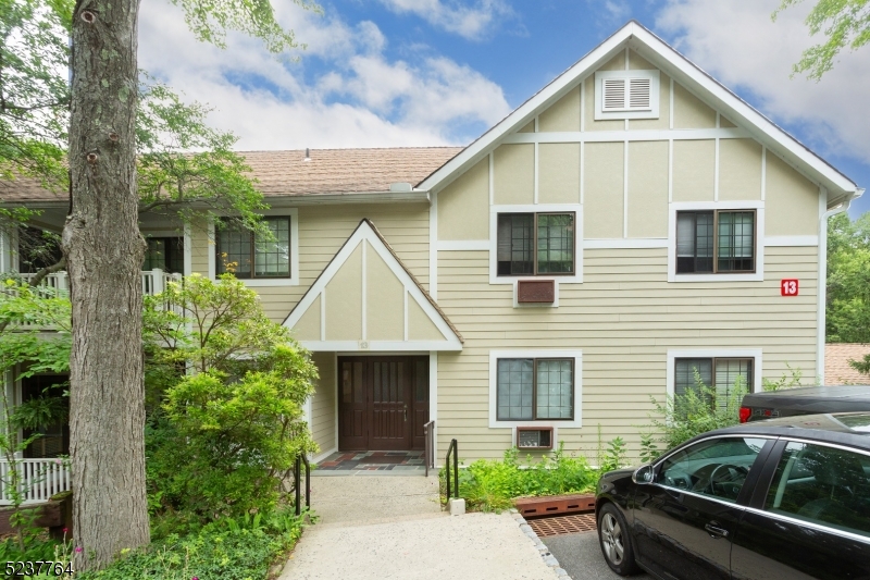 Move right into this ground floor 2 bedroom condo with NO STAIRS! Ready for your personal touch.  Water, Sewer, Heat and Hot Water included in the maintenance fee as well as Association basketball tennis courts and an inground pool.  Also included is a large storage area in the basement, which is unusual in this complex.  One car garage and Plenty of parking for residents and visitors with easy access to NYC transportation via train/bus nearby.  Close to major highways 287, 46, 10, 80 and shopping.