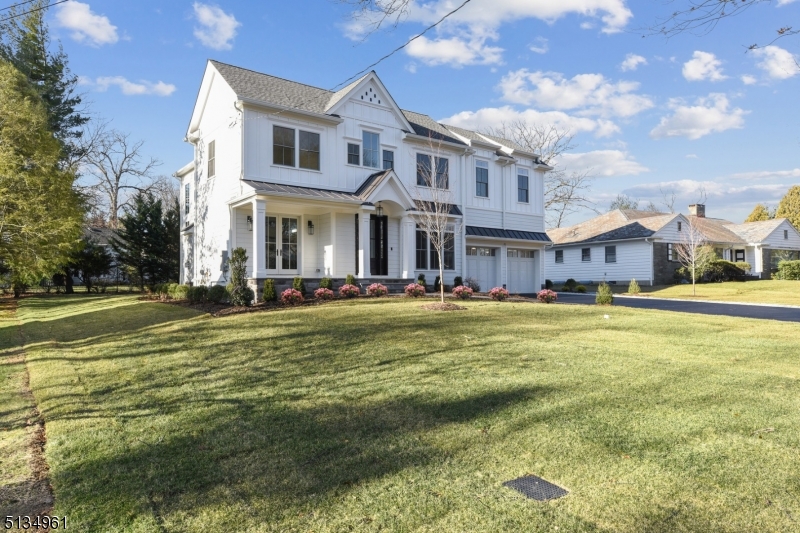 Just completed Feb. 2023 & ready to move in custom designed brand new construction. Located in most prestigious & highly desirable Hartshorn neighborhood on a quiet tree lined street on flat park like property w/ room for a pool. Located within minutes to NYC train, all major highways, town, schools & shopping. With over 6,400 sqft., this 6 BD, 5.1 BA home has been carefully designed w/ the finest craftsmanship & highest level finishes. Spacious open floor plan features 10 ft. ceilings & grand 2 story Great Rm w/ magnificent windows overlooking private backyard. Custom designed kitchen w/ spacious breakfast area, open to Family Rm finished w/ top of the line Wolf/Subzero appliances. Fully outfitted butler pantry w/ sink & full wine storage. 1st floor guest rm suite w/ 1st fl full bath. Large Master suite features beautiful spa like bath & expansive walk-in closet w/ center island. Full finished lower level has 10 ft. ceilings & large recreation area w/ bedroom & full bath in addition to a bonus room which could be used as a gym & an additional media rm. Beautiful custom outfitted wine rm. Park like yard features large paver patio & plenty of room to build a lovely pool. Professionally landscaped. A unique opportunity to own a brand new home in this extremely sought after location!