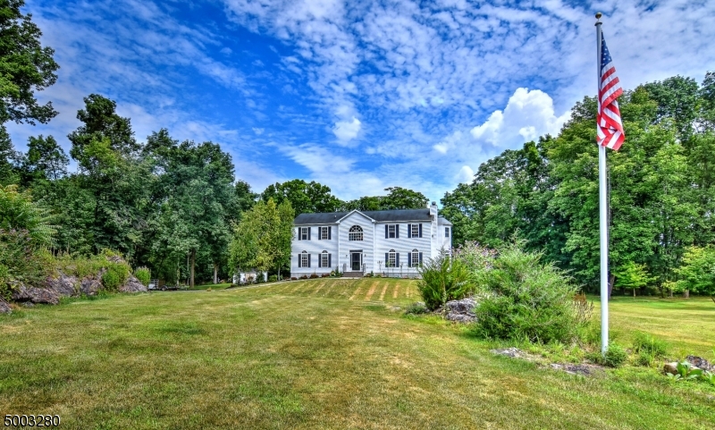This spacious colonial is set on almost 2 acres of lovely landscaped grounds in desirable Cranberry Ridge, close to bike/hiking trails & convenient to commuting roads. Light streams freely throughout this well-maintained home boasting attractive room sizes & floor plan. Off the kitchen, sliders lead to a deck for outdoor living/entertaining -enjoy your secluded backyard w/ pool & hot tub for endless summer fun. The 2nd floor is completed by a generous master suite w/ double closets & sizeable master bath & 2 additional oversized bedrooms. The full unfinished, walkout basement is a canvas for your vision (plumbed for 1/2 bath) or non-stop storage. This home is heated w/ natural gas and has ductwork for central AC. Enjoy peace & privacy in the comfort of your new home.