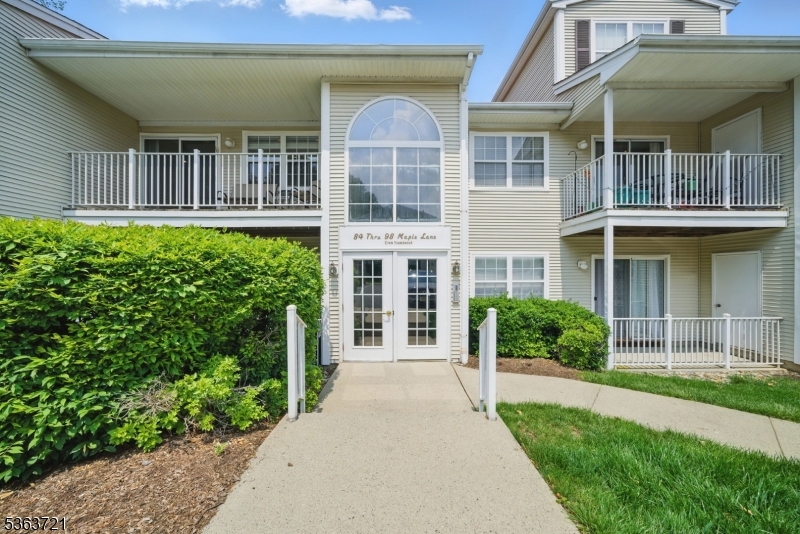 Don't miss this opportunity! Highly sought after 2BR, 2BA one-story condominium in desirable Seasons Glen! Ideally located near shopping centers, malls, grocery stores, restaurants, and major highways. Second floor, charming unit-- spacious, light-filled living area with living room, kitchen and a bonus den area. Loving cared for and updated. This home features two generously sized bedrooms and two full baths including a primary suite. You'll love the private deck providing the perfect place for sipping your morning coffee. Convenient washer/dryer. Water heater only 2 years old!!!  Season's Glen offers an array of top-notch amenities designed to enhance your lifestyle. Take a dip in the sparkling pool, stay active at the gym, or join in the vibrant activities at the clubhouse. For sports enthusiasts, there are also tennis and basketball. Parks and playground areas provide an additional safe and fun environment. With plenty of parking and comprehensive exterior maintenance, landscaping, and snow removal covered by the monthly HOA fee, you'll have more time to enjoy the things that matter most. Assigned parking spot. Common storage on main level.