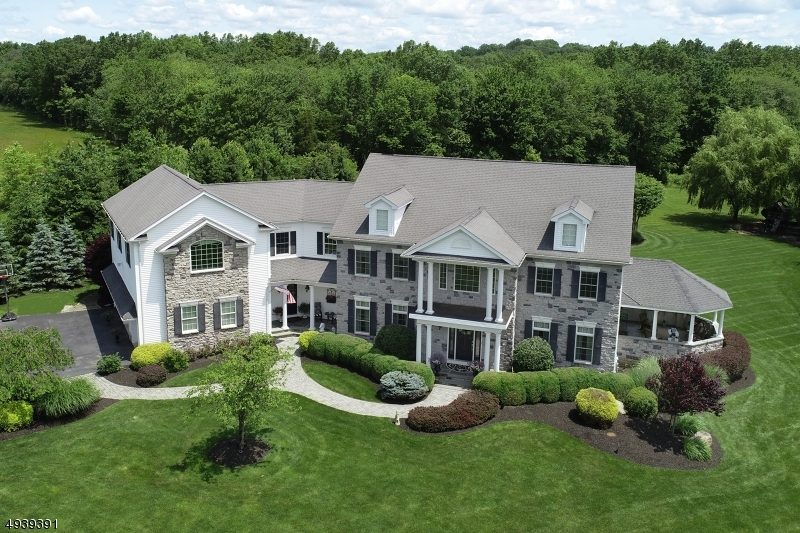 For you, first class is a way of life; for you, there is the finest home; elegant and distinctive, unmatched in construction and appearance. Spectacular in every detail and amenity, this 5700+sf, 5 bedroom/4.2 bath estate home has EVERYTHING the discriminating buyer could want: gracefully appointed rooms with extensive moldings and trim; lustrous hardwood floors; tray and cathedral ceilings; state of the art kitchen with expansive two-tiered island; 1500sf finished, daylight walk out lower level with multiple rooms includes a sleek entertaining-style kitchen/bar, billiard room; media room and more. Beautifully manicured grounds with tiered patios; paver walkways; free-form heated saltwater pool with charming pool house; irrigation system.  $400K in updates speaks to the pride of ownership of this home.