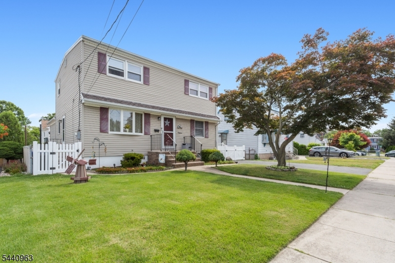 Welcome to this beautiful Colonial home in Clifton featuring 5 bedrooms and 2 full bathrooms. This well-maintained property offers generous room sizes and a functional layout. Additional features include a full unfinished basement with a dedicated laundry area, providing ample storage and utility space. The backyard includes a built-in fire pit and a full deck, offering additional outdoor amenities. Parking for 2 cars and a convenient location near shopping, transportation, schools, and major highways complete this home's appeal.
