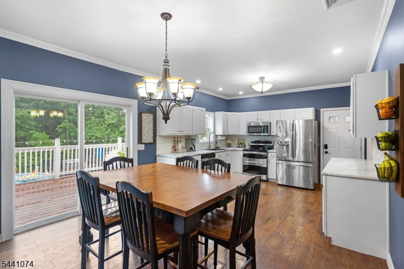 Welcome to 16 Horace Rd, a beautifully updated 4 bed, 4 bath center hall colonial set on a gorgeous .77-acre lot in one of Oak Ridge?s most desirable neighborhoods. This is the kind of property that offers the full package: space, privacy, updates, and an incredible setting. The main level features a classic, functional layout with a bright living room, formal dining room, updated eat-in kitchen, a large den and convenient powder room. The home has been renovated and well maintained, including newer utilities and mechanicals, giving buyers confidence from day one. Upstairs, you?ll find four comfortable bedrooms, including a spacious primary suite with its own private full bath. The additional bedrooms offer great flexibility for family, guests, office space, or whatever life requires. The full walk-out basement is a major bonus, with tall ceilings, a half bath, and tremendous potential for a rec room, gym, playroom, home office, or additional living space. Outside is where this home really separates itself. The oversized wraparound porch is built for entertaining, overlooking a private, park-like backyard with an above-ground pool, mature trees, and plenty of room to enjoy. The detached garage adds even more storage and workspace. Set in a quiet, highly desirable Oak Ridge neighborhood while still offering convenient access to major routes, local shops, parks, and everyday needs, 16 Horace Rd is move-in ready and checks all the boxes!