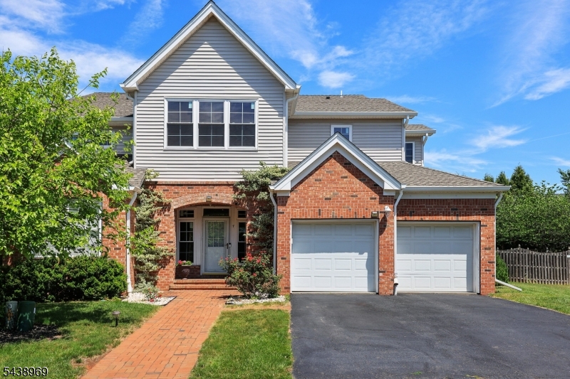 Welcome to this beautifully maintained 4-bedroom, 3.5-bath move-in condition home in Heritage Greens community of Hillsborough. Offering privacy and space, this home welcomes you with a bright two-story spacious foyer and recently stained hardwood floors on the first level.  Formal living and dining rooms provide elegant entertaining options, while the open-concept kitchen is equipped with stainless steel appliances, a natural gas cooktop and plenty of storage.  The first floor is complete with a sliding door leading to a large sized patio with enough space for a play set, vegetable garden and entertaining.   Upstairs, the impressive primary suite features a fully organized walk-in closet and a luxurious ensuite bath with dual vanities, soaking tub, and stall shower. Three generously sized bedrooms and a full bath complete the second level. First floor freshly painted   & kitchen and all bathrooms have been upgraded, A second floor laundry room for added convenience. Finished basement has wet bar, home theatre, built in Bose speakers, projector and screen. A room in the basement is ideal for an office space. Some of the windows are newer & most rooms are equipped with smart switches.  HOA covers roof & siding replacement, lawn mowing.  Situated in a vibrant community with a playground, tennis & basketball courts and close to shopping, schools and everyday conveniences, all within the highly rated Hillsborough Township School District this is one you don't want to miss!