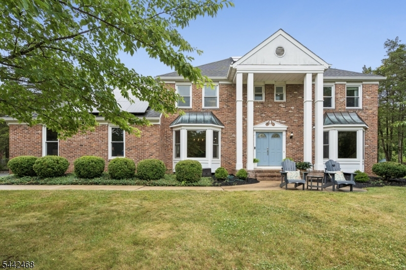 Welcome home to this spacious and versatile 5-bedroom, 3 bath residence in sought-after Montgomery Township. Designed for both comfortable everyday living and effortless entertaining, this well-maintained home features a bright eat-in kitchen with pantry, separate dining area, and breakfast room. The inviting family room centers around a cozy wood-burning fireplace, while the sunroom and screened porch offer the perfect spaces to relax and enjoy views of the outdoors year-round.The flexible floor plan includes a first-floor bedroom and main bath, ideal for guests, a home office, or additional living flexibility. Upstairs, you'll find four additional bedrooms, including a generous primary suite complete with a private full bath and walk-in closet.Additional highlights include an oversized attached 2-car garage with interior access, thermal windows and doors, an owned solar panel system for energy savings, and a reverse osmosis water filtration system. Outside, enjoy the patio, attractive curb appeal, sidewalks, curbs, and a two-car-width blacktop driveway.Ideally located near highly regarded schools, parks, shopping, dining, and major commuting routes, this exceptional home offers the space, flexibility, and amenities today's buyers are looking for. Don't miss the opportunity to make this Montgomery Township gem your own schedule your private showing today and experience all this wonderful home has to offer.