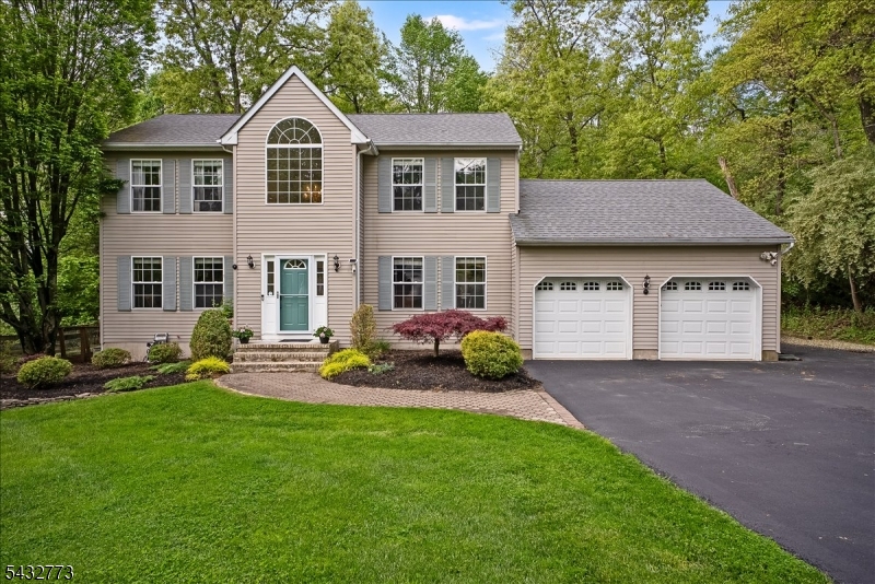 Lovely Three Bedroom  21/2 bedroom center hall colonial on 1.12 acres - This Colonial features an open floor plan with large rooms. The 24 x 14 family room features a brick fireplace Eat in kitchen with patio doors to large deck - fenced in yard and fire pit area